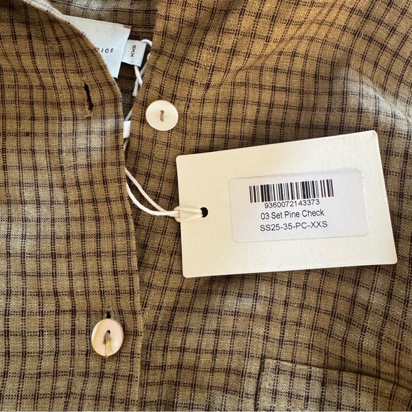 Deiji Studios 03 Set in Pine Check New with Tags - Picture 7 of 7